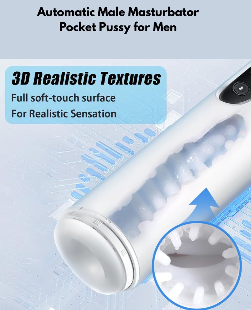 Automatic Male Masturbator Pocket Pussy for Men (2)