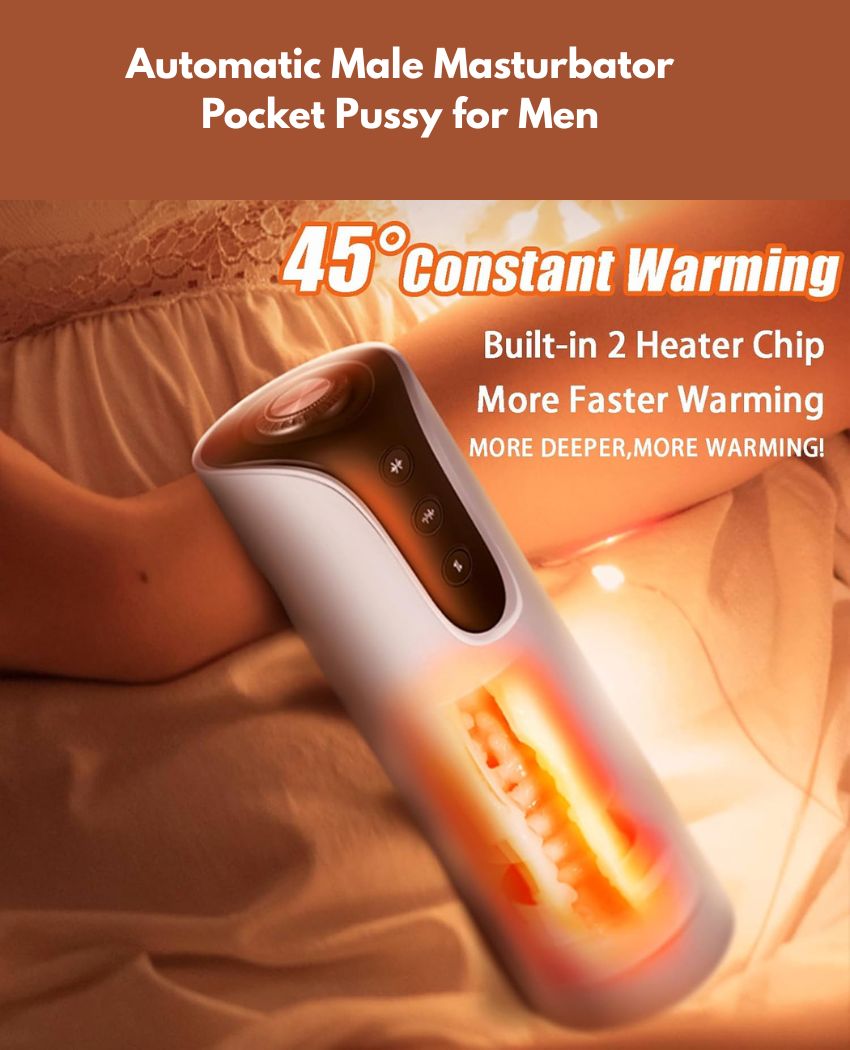 Automatic Male Masturbator Pocket Pussy for Men (6) Automatic Male Masturbator for Men