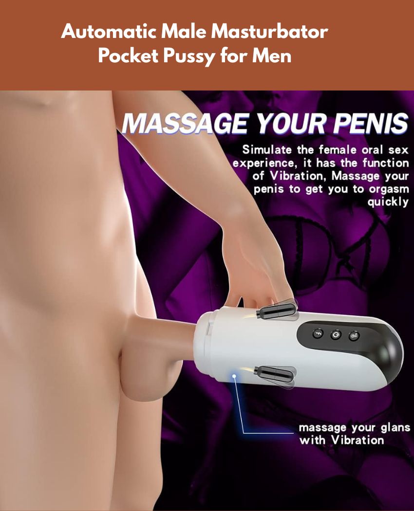 Automatic Male Masturbator Pocket Pussy for Men (7) Automatic Male Masturbator for Men