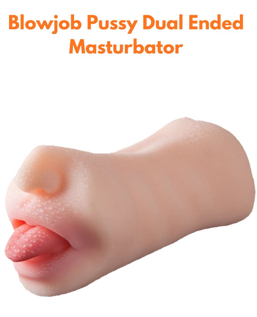 Blowjob-Pussy Dual Ended Masturbator Blowjob Pussy Dual Ended Masturbator