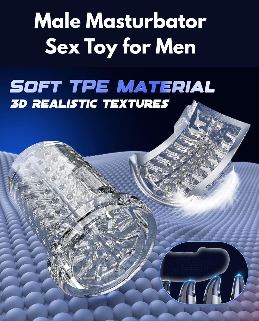 Male Masturbator Sex Toy for Men (1) Male Masturbator Sex Toy for Men