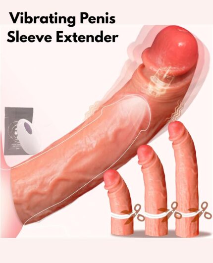 Vibrating Penis Sleeve Extender