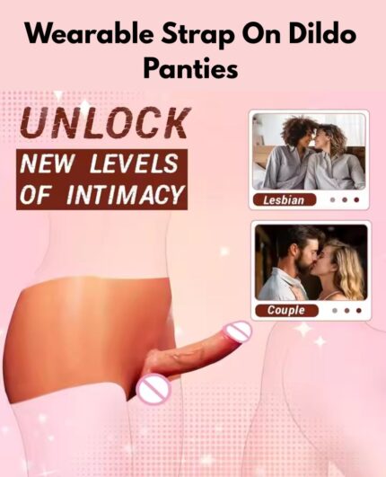 Wearable Strap On Dildo Panties